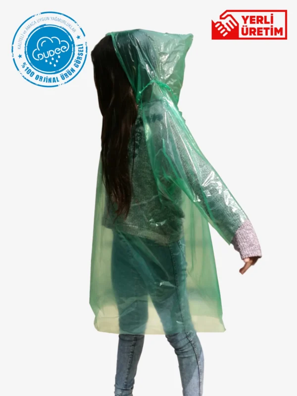 Panço Yeşil Çocuk Yağmurluk
